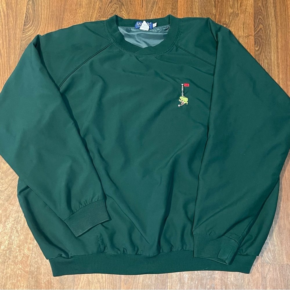 Vintage LA Mode Warrior Hills Golf Pullover Ft Polk Sz XL